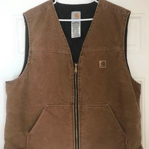 quilt lined Carhartt vest